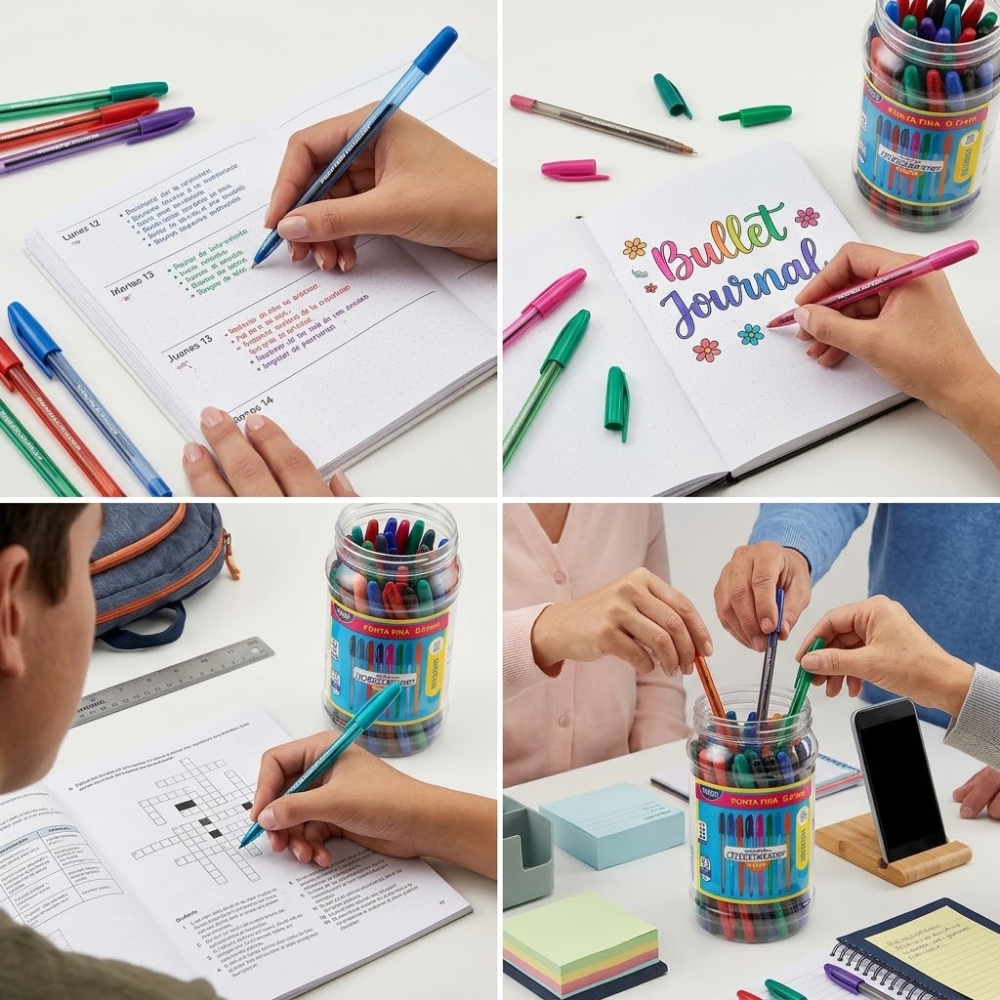 Bolígrafo Kilométrico 100 TAAP x40 Colores Surtidos