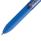 Bolígrafo de Gel Paper Mate InkJoy 0.7 mm Retráctil AzulTinta Mojada Secado Rapido