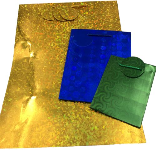 Bolsa regalo hologramica