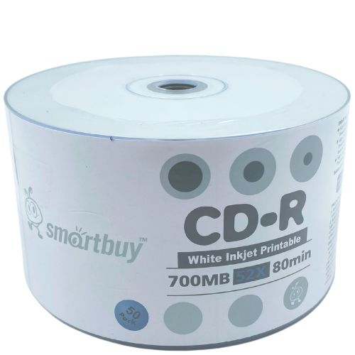 CD R 52x 700MB imprimible Inkjet printable