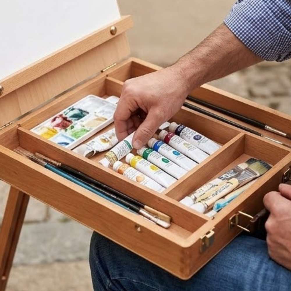 VOLUTA Mini Paint Easel