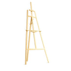 Caballete de Madera Mediano 150 cm Para Bastidor, Lienzo o Tablero Armable