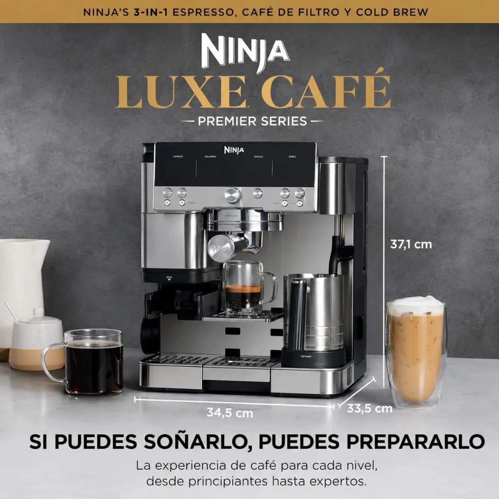 Cafetera Ninja Espresso ES601 / Ninja Luxe Café Premier Series