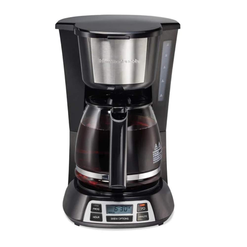 Cafetera Programable Hamilton Beach 12 Tazas (Modelo 49630)