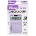 Calculadora de Escritorio Gipao GP 853 – 12 Dígitos Lila Pastel