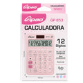 Calculadora de Escritorio Gipao GP 853 – 12 Dígitos Rosado Pastel