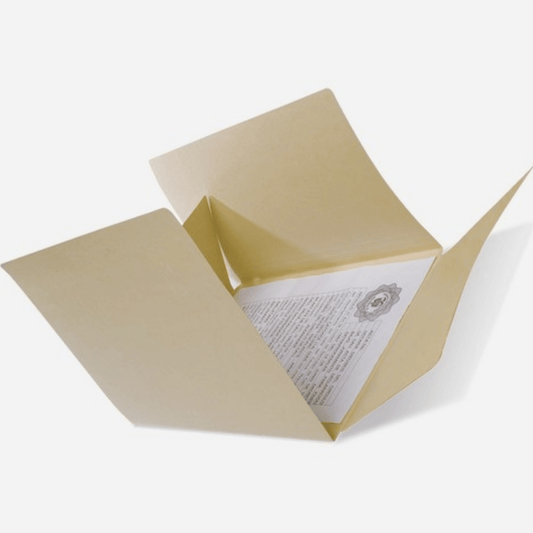 Carpeta 4 Aletas Desacificada Fabrifolder 335 grs hoja adentro Panafargo 1