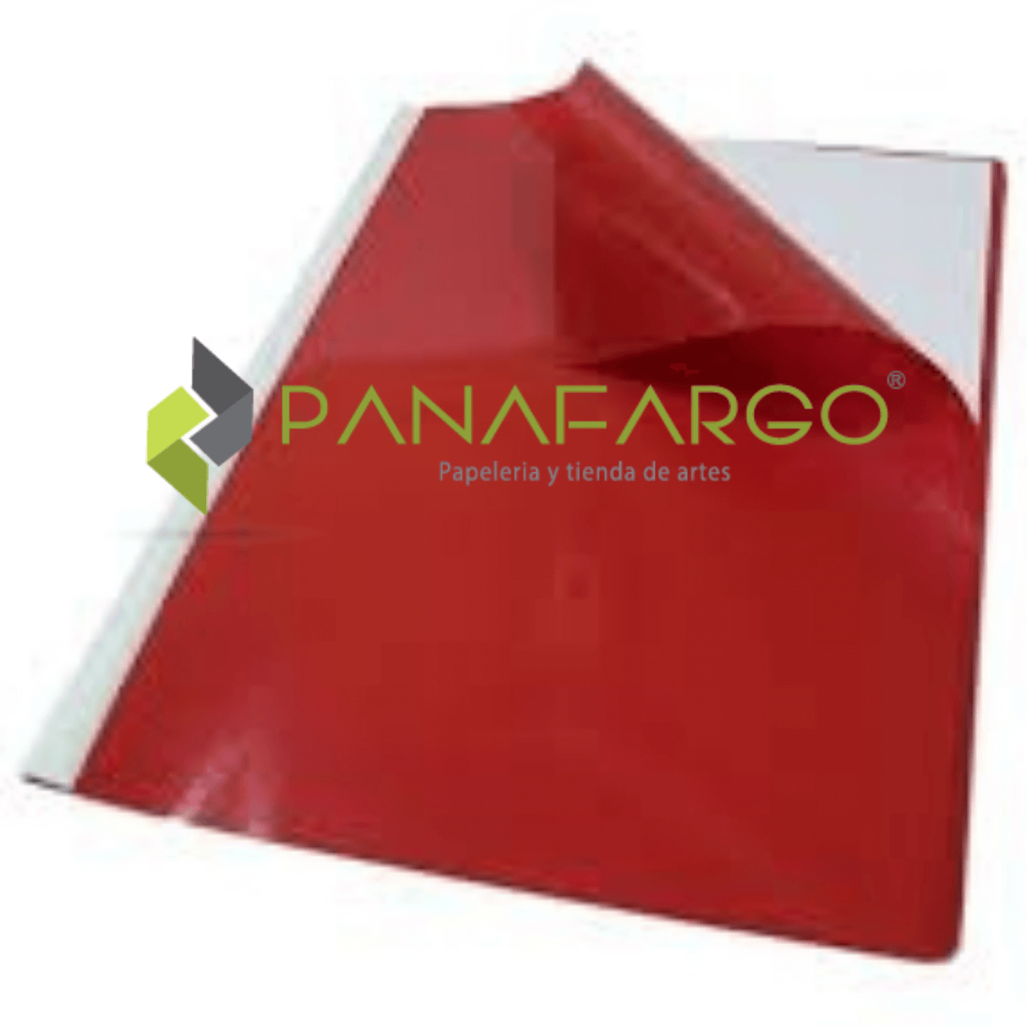 Carpeta Bisel Carta y Oficio Plastica Roja Panafargo