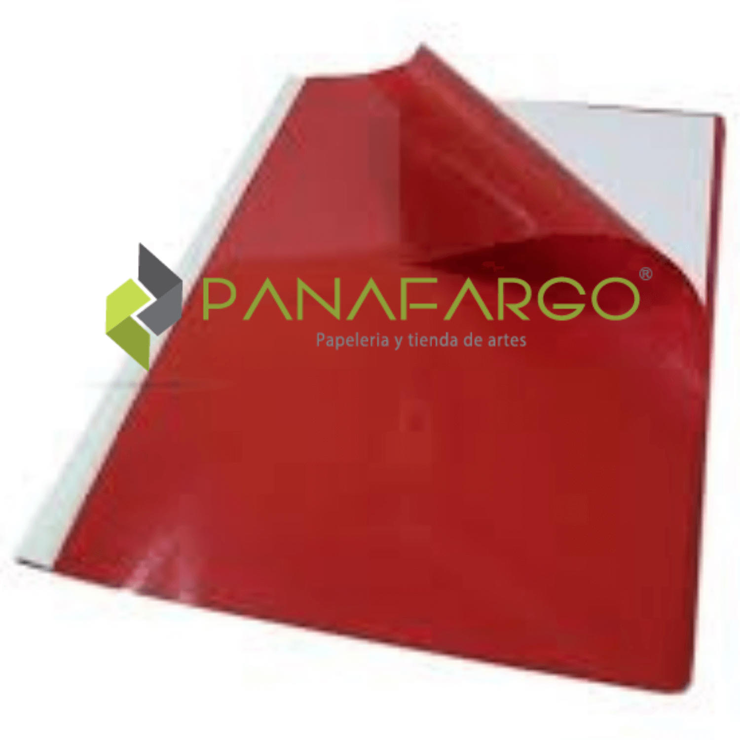 Carpeta Bisel Carta y Oficio Plastica Roja Panafargo