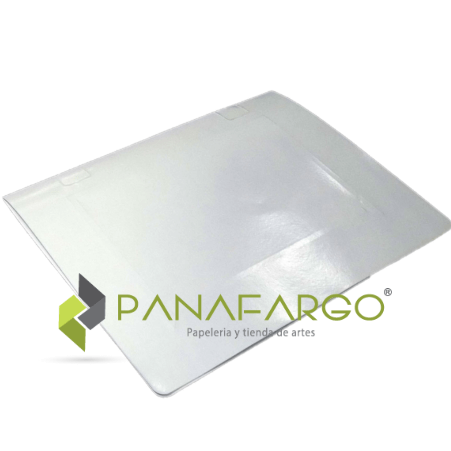 Carpeta de Presentacion Plastificada Carta Blanca X 50 Uds muestra Panafargo