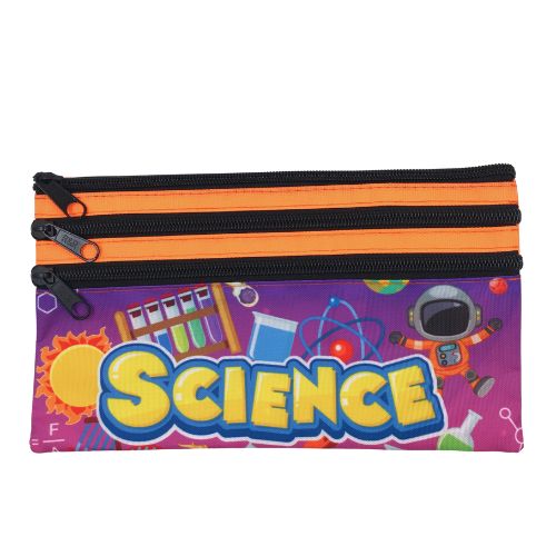 Cartuchera Economica 3Cierres Science