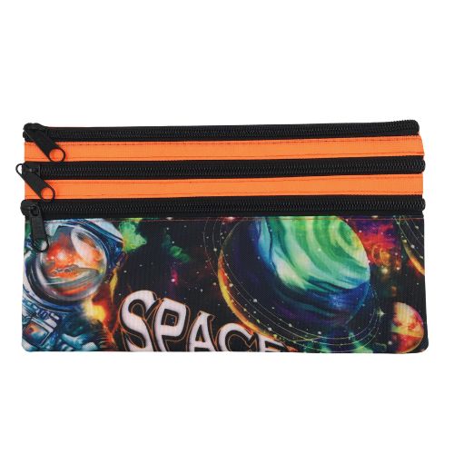Cartuchera Economica 3Cierres Space