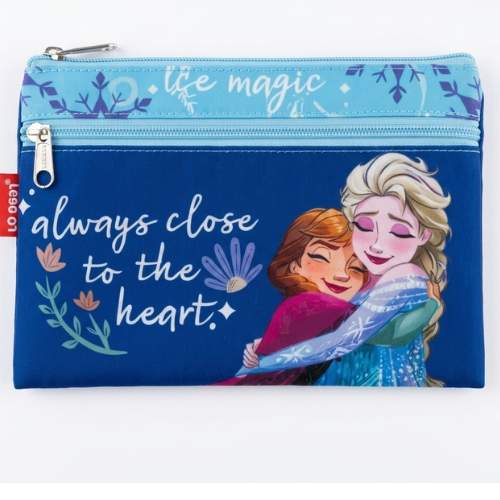 Cartuchera de 2 cierres Escolar Disney  P.bags motivo niña