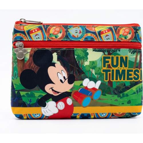 Cartuchera de 2 cierres Escolar Disney  P.bags motivo niña