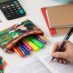 Cartuchera de 2 cierres Escolar Disney  P.bags motivo niña