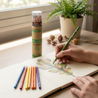 Color Ecológico Artisan x 15 Largo en Estuche Cilíndrico