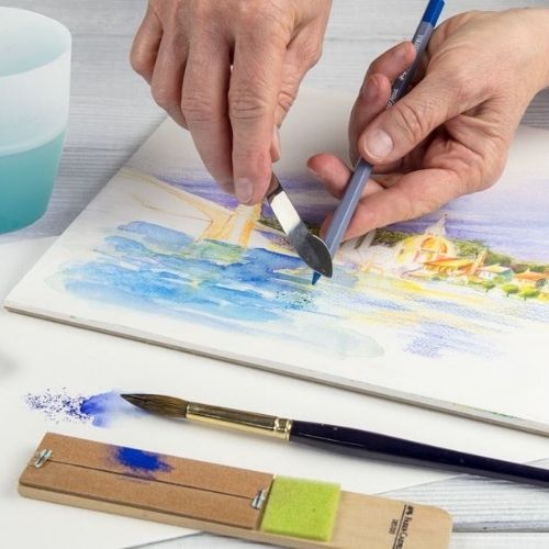 Colores Faber Castell Goldfaber De Caja Metalica X48 X36 Y 24 Tecnica De Dibujo