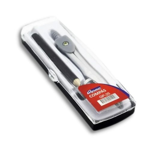 Compas Gipao Con Lapiz Metalico Tody Gp 25 Caja Acostado 2 1