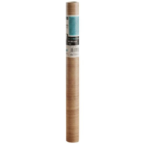 Contact Vinilo Adhesivo Tipo Madera Clara rollo de 3 metros con 45 cm de ancho