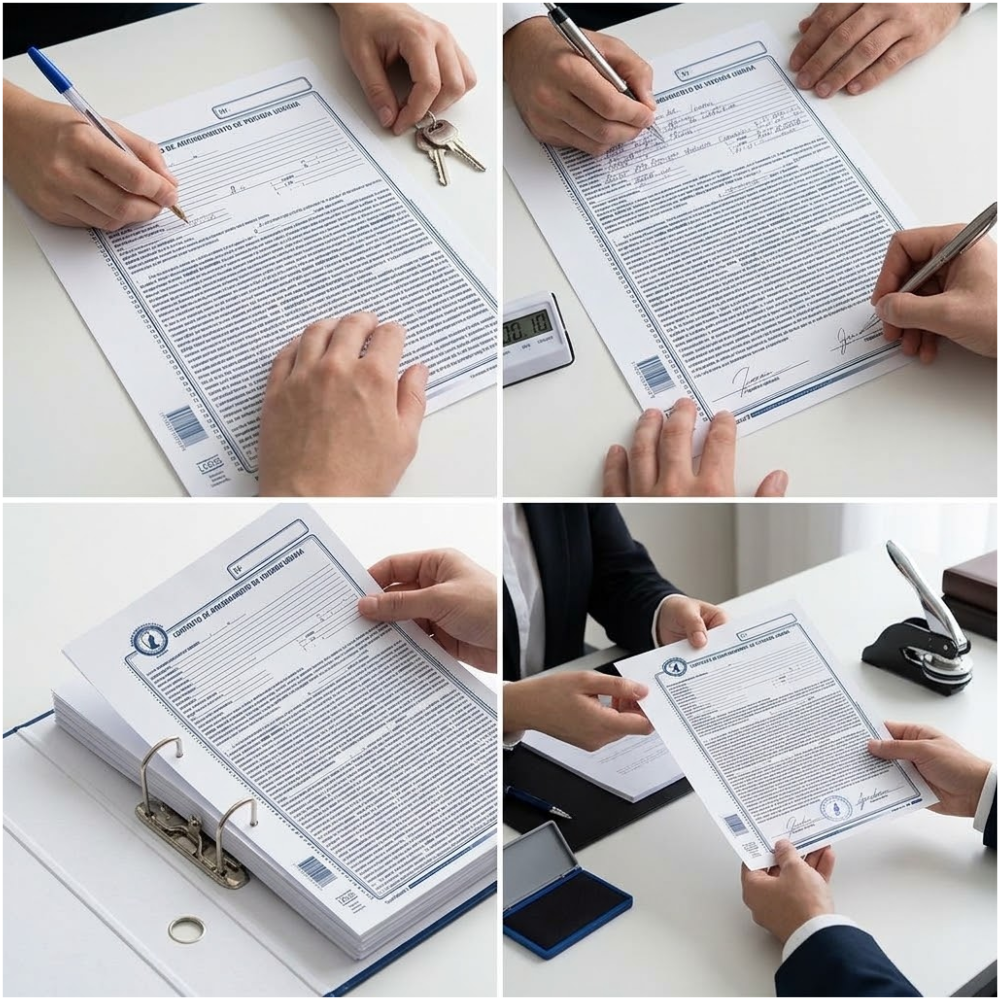 Contrato de Arrendamiento Vivienda Urbana Minerva x 12 | Formato Contrato de Alquiler de Vivienda, Arrendamiento Residencial y Vivienda Urbana Ref. 5501