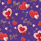Papel regalo Corazones girlish magic