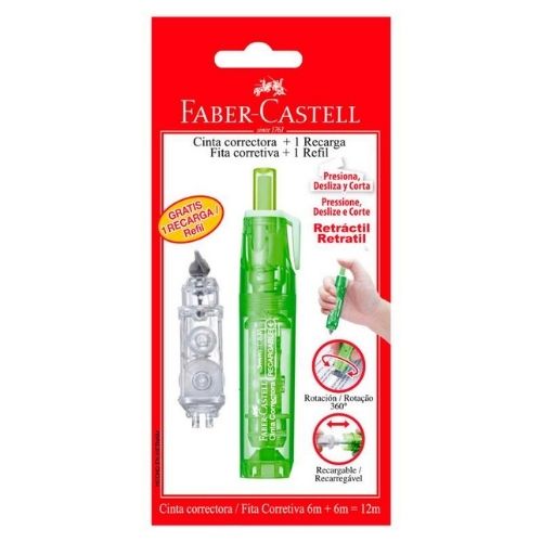 Corrector En Cinta Retractil Faber Castell Diseno Del Empaque