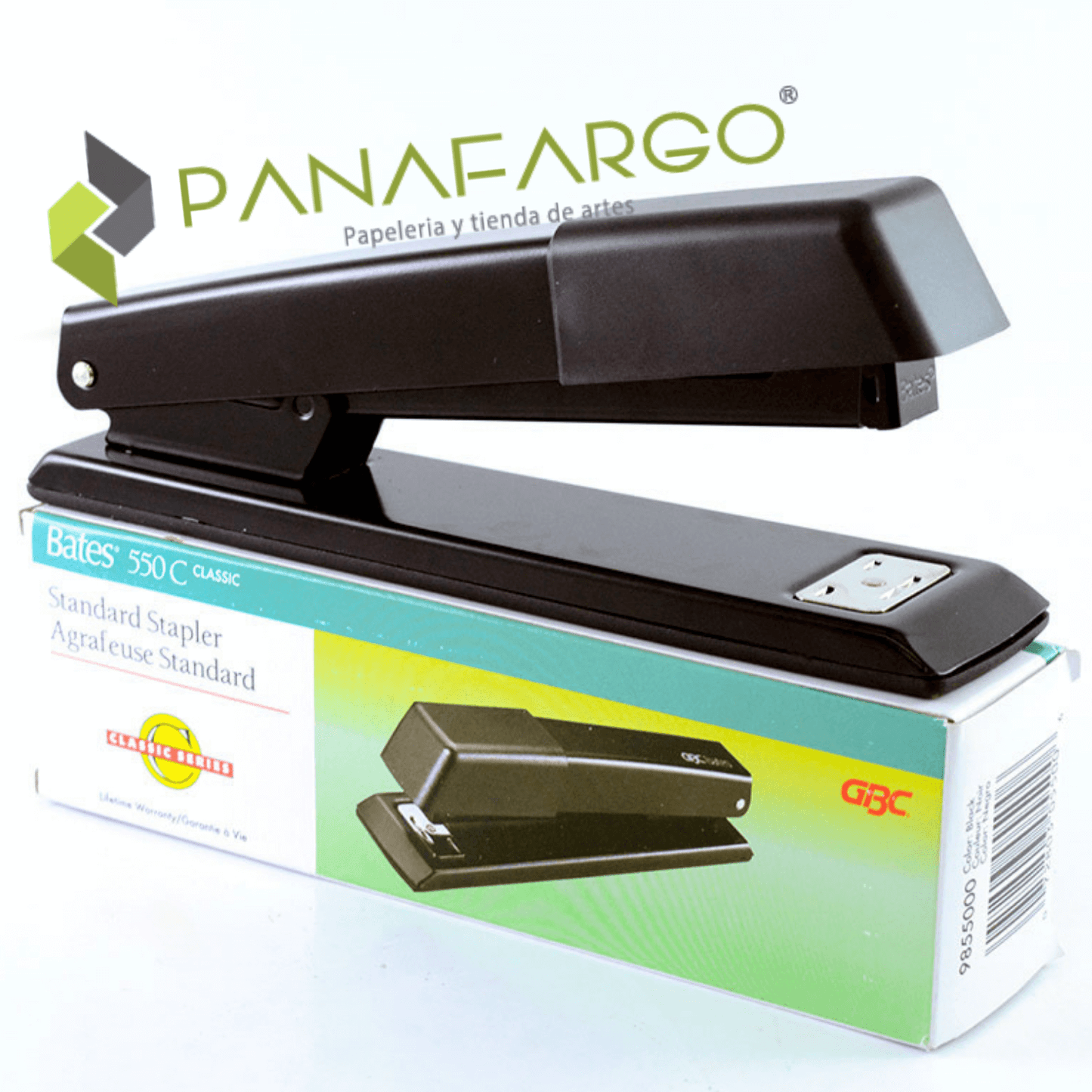Cosedora Bates 550c Metalica Grande GBC o Grapadora caja Panafargo 1
