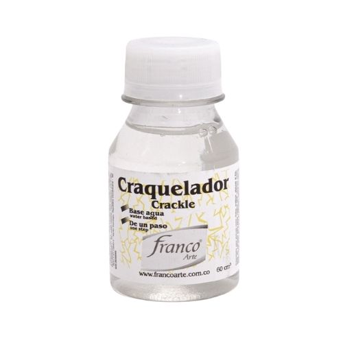 Craquelador Franco Arte De 60ml Base De Agua Portada