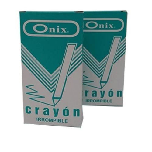 Crayones Onix Paquete X10 Unidades De Un Color Caja