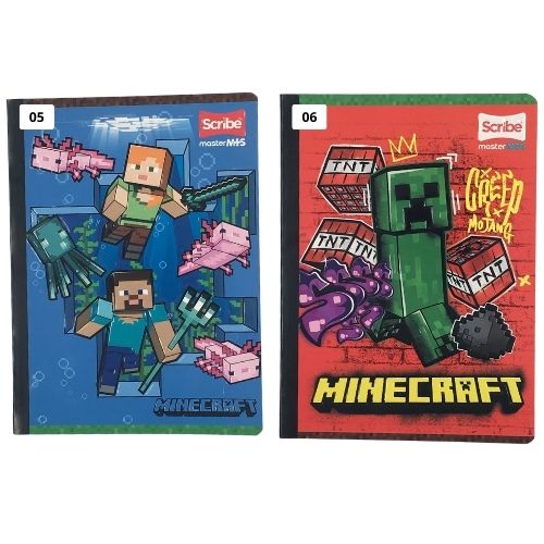 Cuaderno Cocido MasterMass X50 2 Mincraft 5 6 2025