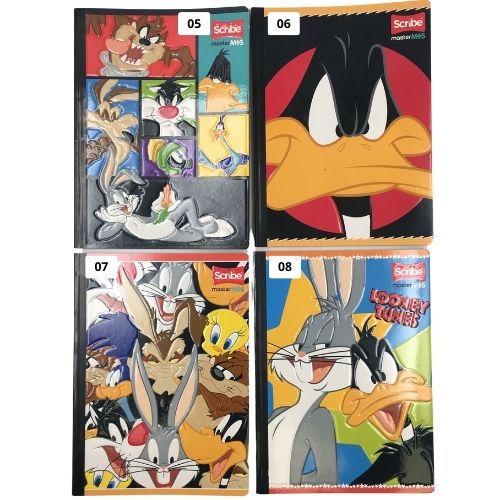 Cuaderno cosido MasterMass X50 2 Looney Toons 5 8 2025