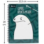 Cuaderno Argollado Norma Durabook Memes 80 Hojas Rayado – Cuaderno Escolar Grande