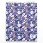 Cuaderno Bitácora Hoja Negra Carta Pasta Estampada x40 Hojas