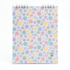 Cuaderno Bitácora Hoja Negra Carta Pasta Estampada x40 Hojas