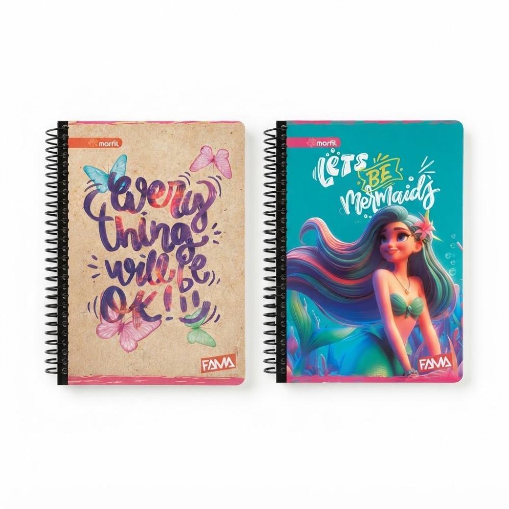 Cuaderno Cosido Económico 50 Hojas 1/2 Grande | Cuadros, Femenino
