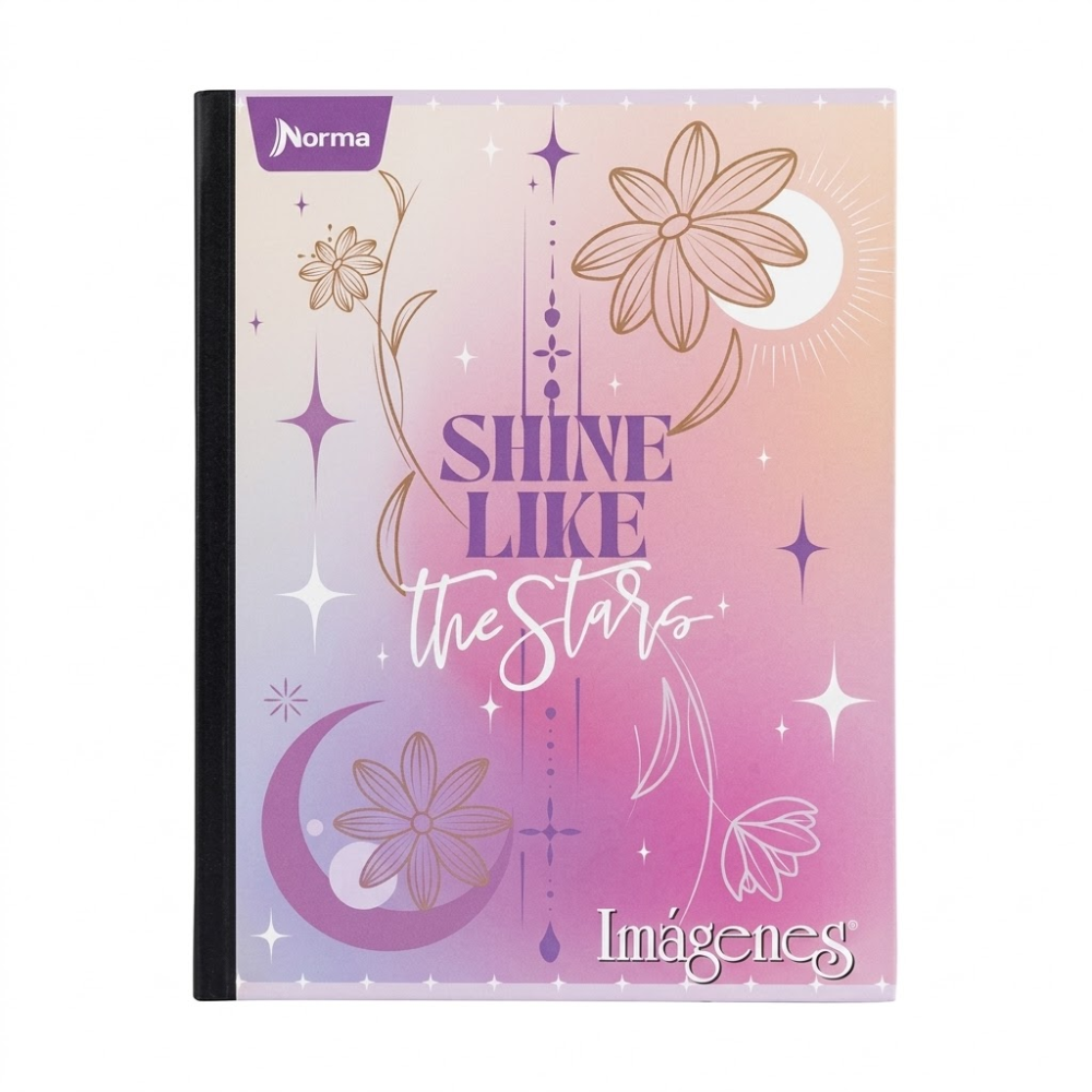 Cuaderno Cosido Económico 50 Hojas 1/2 Grande | Rayas, Femenino