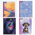 Cuaderno Cosido Xpresarte Norma 50 Hojas 1/2 Mediano Femenino | Cuadros