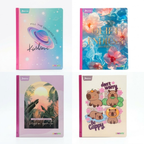 Cuaderno Cosido Xpresarte Norma 50 Hojas 1/2 Mediano Femenino | Cuadros