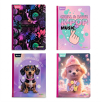 Cuaderno Cosido Xpresarte Norma 50 Hojas 1/2 Mediano Femenino | Rayas