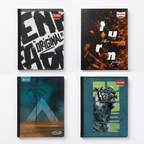 Cuaderno Cosido Xpresarte Norma 50 Hojas 1/2 Mediano Masculino Cuadros