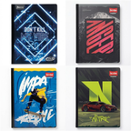 Cuaderno Cosido Xpresarte Norma 50 Hojas 1/2 Mediano Masculino Cuadros