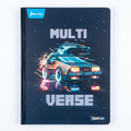 Cuaderno Cosido Xpresarte Norma 50 Hojas 1/2 Mediano Masculino Rayas