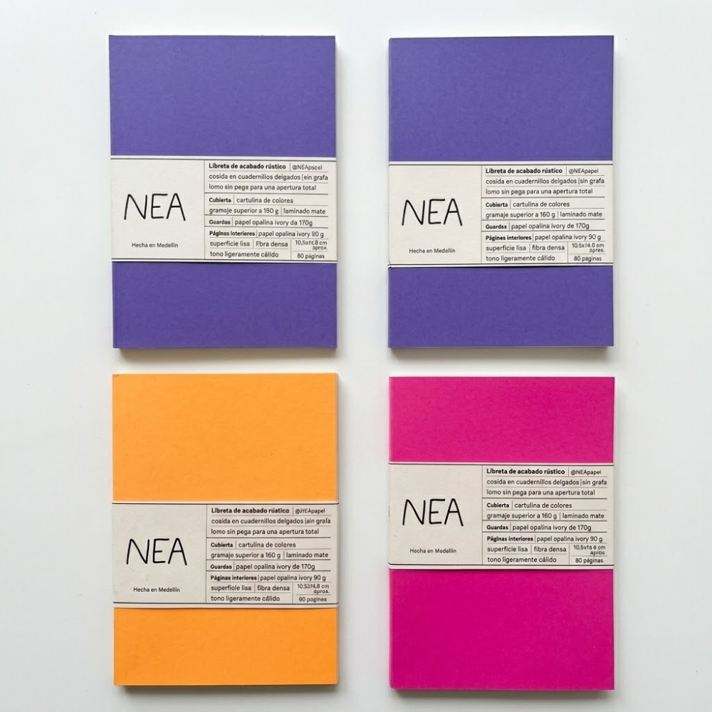 Cuaderno de Arte Opalina 160 g 10,5 x 14,8 cm 80 Páginas