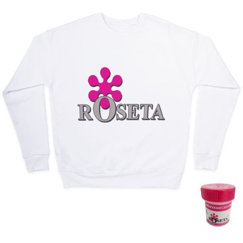 Desvanecedor Roseta De 30cc Diluyente Acrilico Presentacion Forntal Modelo Con Estampado Roseta Sobre Sueter