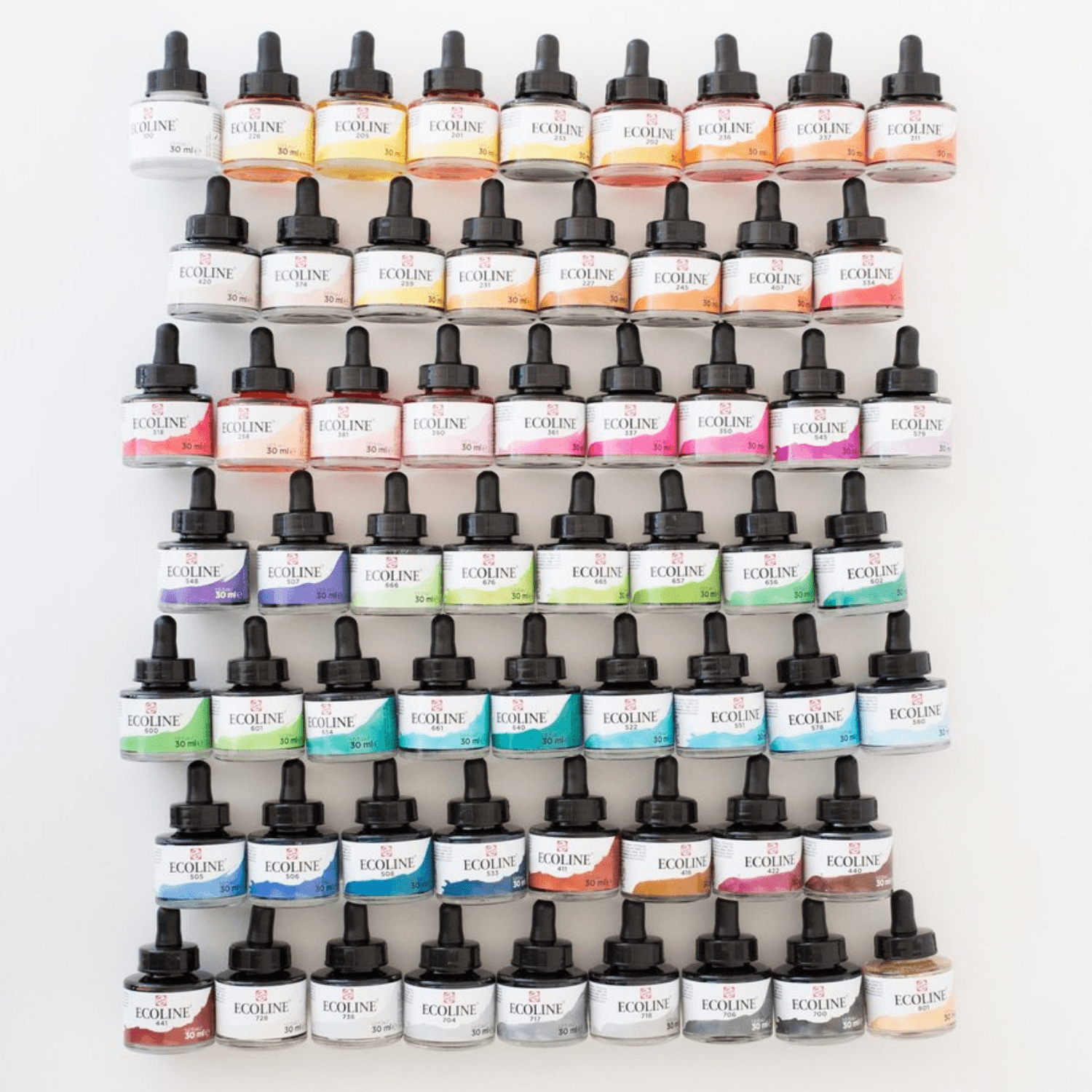 Ecoline acuarela todos los coloes Panafargo