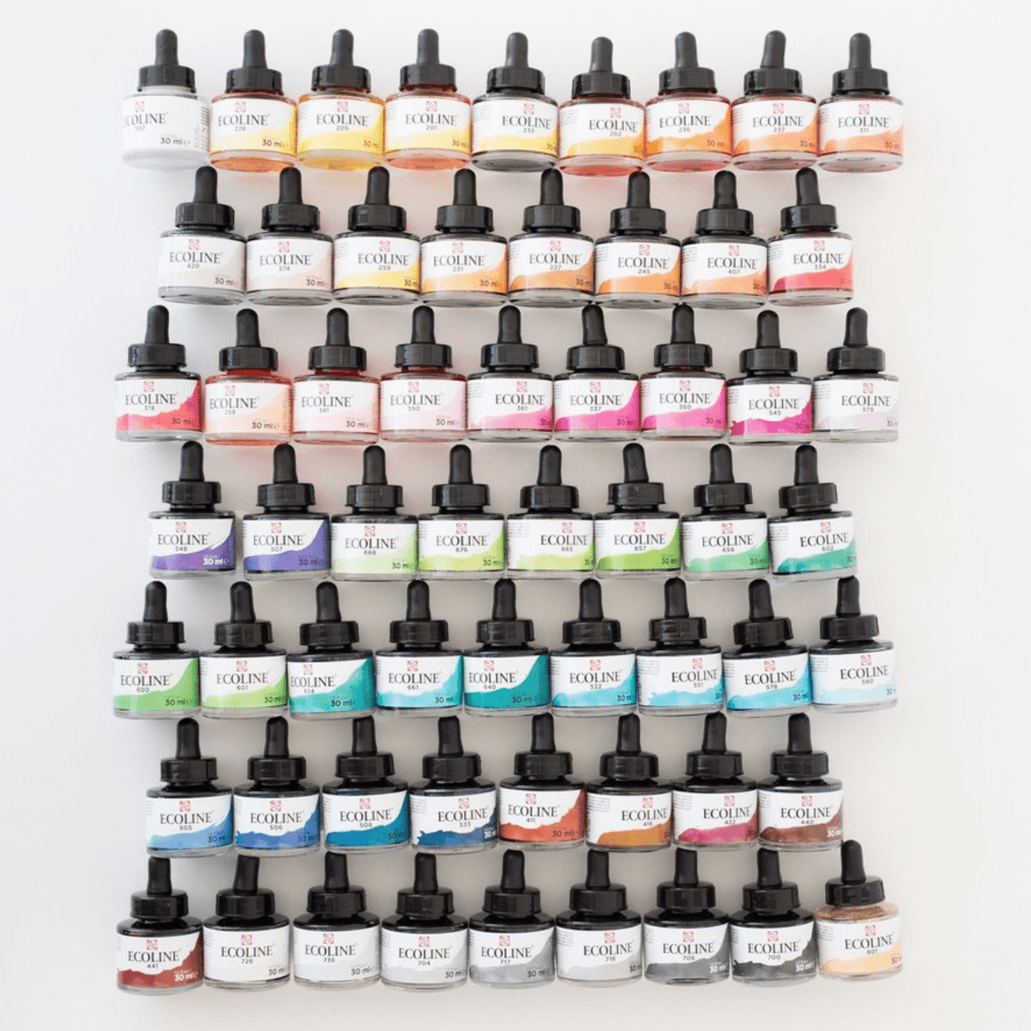 Ecoline acuarela todos los coloes Panafargo