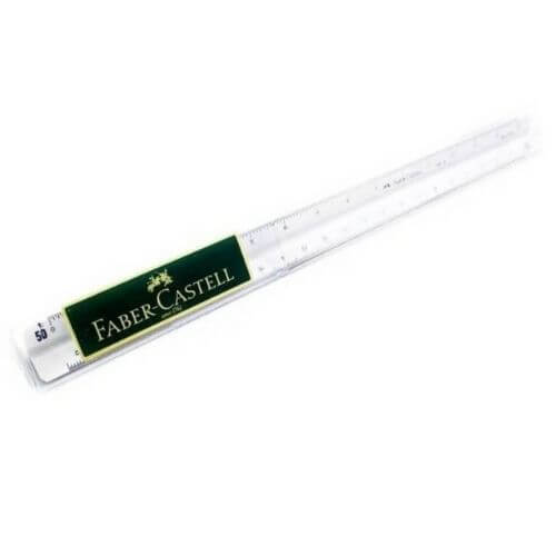 Escalimetro Faber Castell Regla Triangular