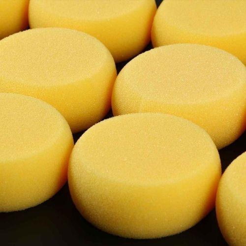 Esponjas Para Pintar Mediana Amarilla Presionada Cerca