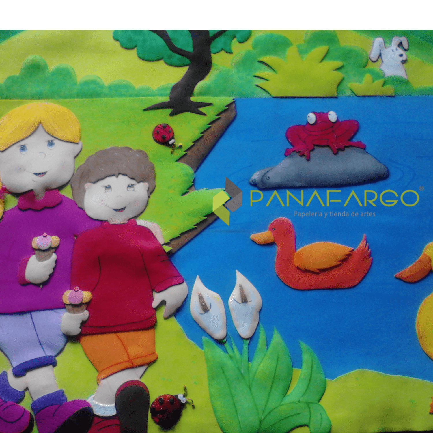 Fomi o Goma Eva En Todos Lo Tamanos lago Panafargo