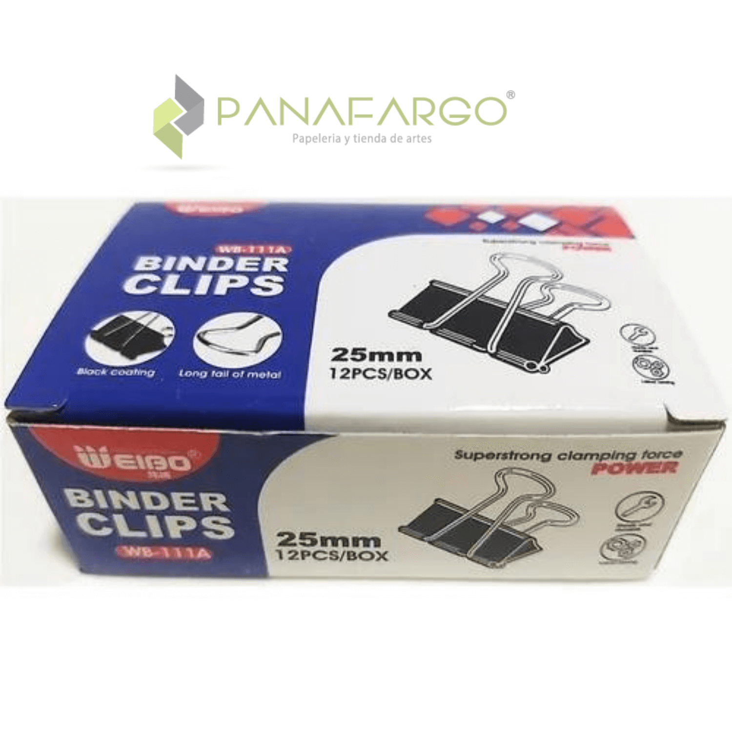 Gancho Lotero 25 mm o 1 Doble Clip